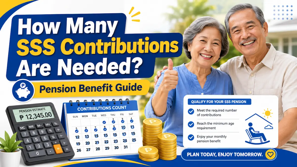 How Many Contributions Are Needed to Get SSS Pension Benefit