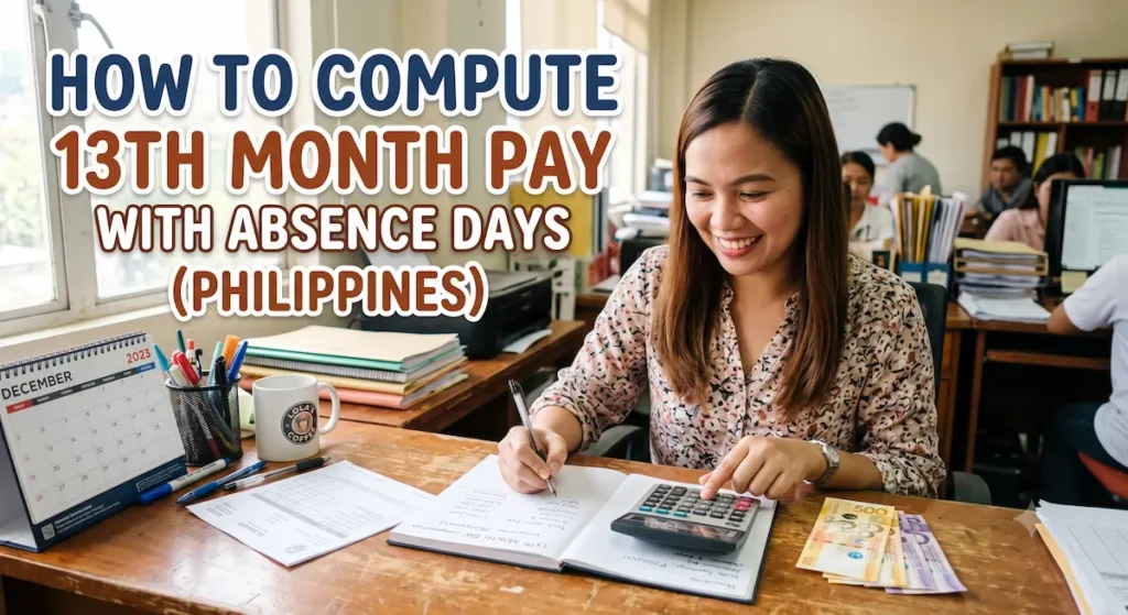 How to Compute 13th Month Pay with Absence Days