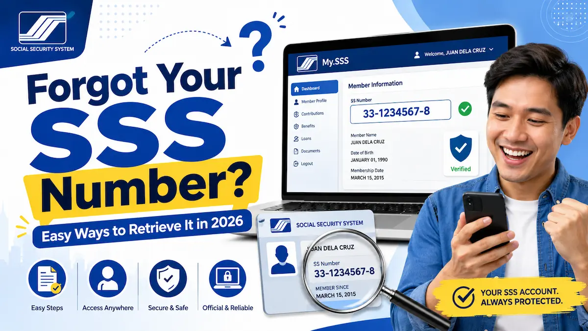 How to Know My SSS Number 2026 Retrieve Forgotten SSS Number